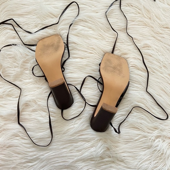Lace-Up Block Heels - Picture 9 of 11